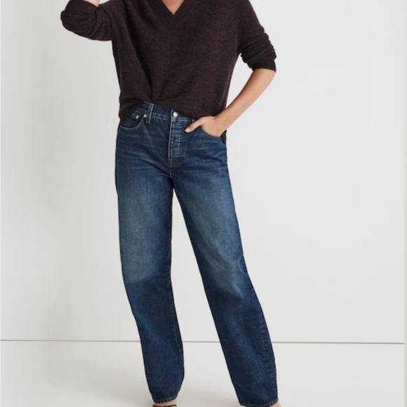 Madewell Sweaters - Madewell Alpaca Blend Burgundy Sweater